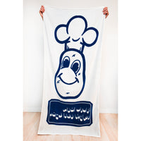 Limited Edition Barry McGee Towel - White & Blue Version